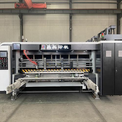 模切机厂家直供   昌磊纸箱设备   前缘式三色印刷开槽机     印刷机